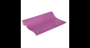 Cosy & Trendy Tafelloper - papier - paars - 480 x 40 cm