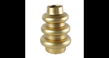 Countryfield bloemenvaas - goud - keramiek - Art Deco de luxe - D26 x H39 cm