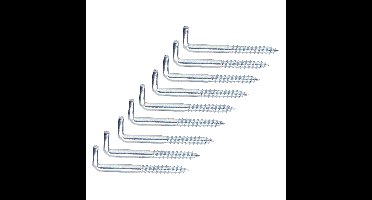Deltafix Schroefduimen - 25x - verzinkt metaal - 40 mm - ijzerwaren