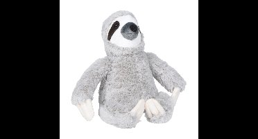Deurstopper - luiaard - grijs - 28 x 18 x 21 cm - dieren thema deurstoppers