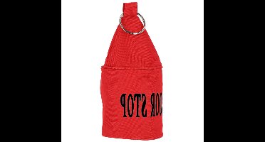 Deurstopper Neon - 2,5 kg - canvas - rood - 13 x 13 x 28.5 cm