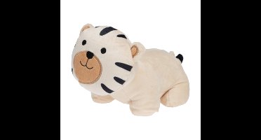 Deurstopper - tijger - 29 x 14 x 16 cm - polyester - safari dieren thema deurstoppers