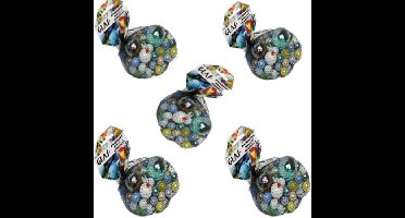 Don Juan Knikkers - 395x stuks - gekleurd - in een netje