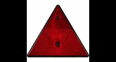 Driehoek reflector rood - 155 mm - E11 - losse reflector voor aanhanger