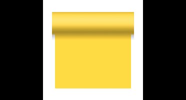 Duni tafelloper - papier - geel- 480 x 40 cm