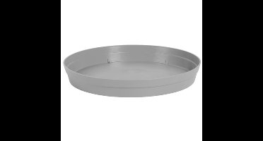 EDA Bloempot onderschaal Toscane - kunststof - grijs - D35 cm - opvangschalen