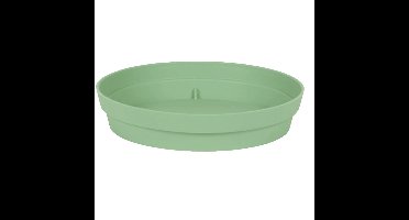 EDA Bloempot onderschaal Toscane - kunststof - groen - D35 cm - opvangschalen