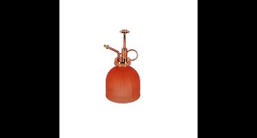Esschert Design plantenspuit/vernevelaar - glas - terracotta/koper - 15.5 cm