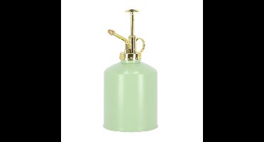Esschert Design plantenspuit/vernevelaar - mintgroen/goud - 19.5 cm