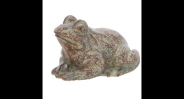 Esschert design Sleutelverstopdoosje Kikker - groen - sleutelkluis - sleutel opbergen