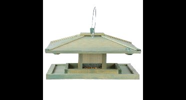 Esschert Design Voedersilo - hout - vogelvoederplek - 38 cm