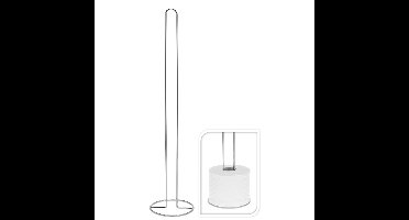 Excellent Houseware toiletrollen houder van metaal 61 x 15 cm
