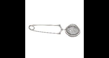 Gerimport Theefilter klem - RVS -zilver - D4 cm - theezeef - keukenaccessoires