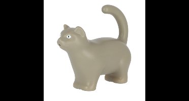 Gieter - Kat/poes - grijs - 1,5 liter - kunststof - kindergieters