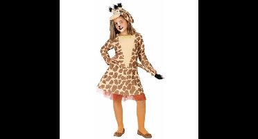 Giraffe verkleedkleding kostuum - Dierenpak - Jurkje - voor meisjes