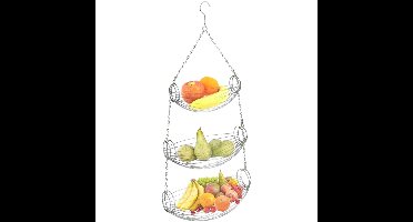 Hangende fruitmandjes - Ijzer - 72 cm