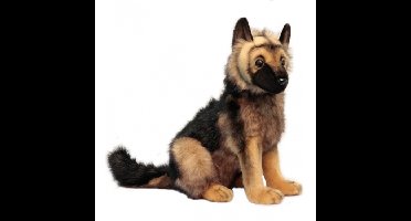 Hansa pluche Duitse Herder pup knuffel 41 cm