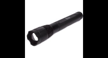 Hofftech Zaklamp XXL - 500 lumen - tactical - water- en schokbestendig - 23 cm - zoomfunctie