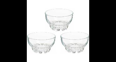 IJcoupes/ijs/dessert serveer schaaltjes - set 18x stuks - kristal glas - 275 ml