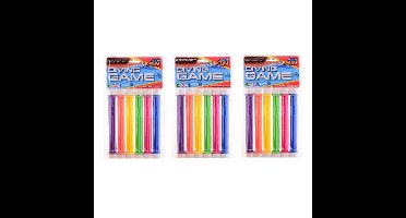 JohnToy duikstaafjes 20 cm - 18x stuks - opduik speelgoed - duikspeeltjes