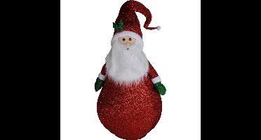 Kerstman decoratie figuur/beeld - 200 cm - met LED verlichting - kunststof - waterproof