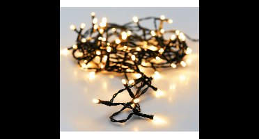 Kerstverlichting - 192 led lampjes - warm wit - 1450 cm - twinkel effect - lichtsnoer