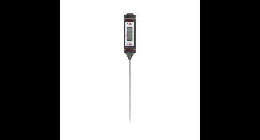 Keuken thermometer/vleesthermometer - digitaal - RVS/kunststof - 20 cm