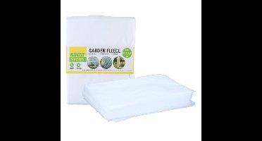 Kinzo Plantenhoes - 2x - wit - 1,5 x 1 m - anti-vorst bescherming - plantenbeschermer