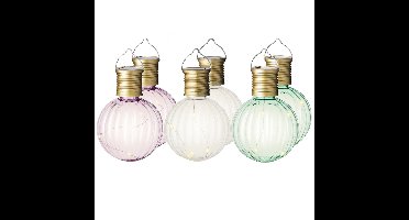 Lumineo - Solar Led tuinlampjes set van 15x stuks in 3 kleuren 11 cm