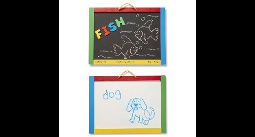 Magnetisch krijtbord en whiteboard 30 x 40 cm