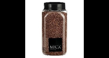 Mica Decorations decoratie stenen/granulaat - 650ml - koper - hobby steentjes