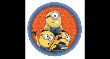 Minions feest bordjes - 32x - Dia 23 cm - Karton - Kinderverjaardag tafel servies