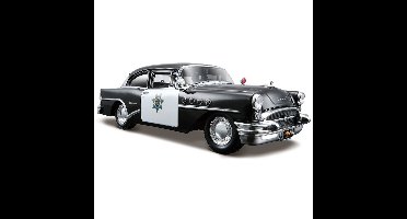 Modelauto Buick Century - politieauto - 1955 - schaal 1:24 - schaalmodel auto