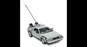 Modelauto DeLorean DMC - Back to the Future - grijs - schaal 1:24 - speelgoedauto