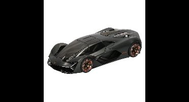 Modelauto Lamborghini Terzo Millennio - grijs - 19 cm - schaal 1:24 - speelgoedauto