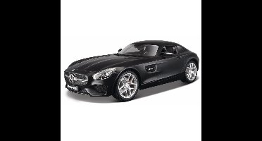 Modelauto - Mercedes AMG GT - zwart - schaal 1:18 - speelgoedauto