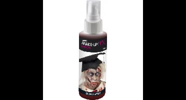 Nepbloed spray - busje 28 ml - rood - namaak bloed voor lichaam en kleding