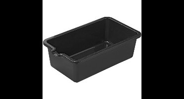 Olieopvangbak - zwart - kunststof - 6L - met schenktuit