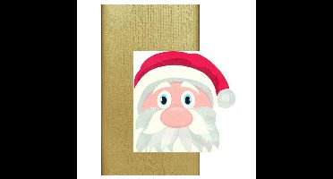 Papieren tafelkleed/tafellaken goud inclusief kerst servetten