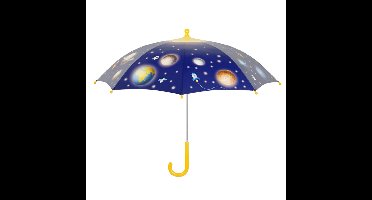 Paraplu voor kinderen - ruimte/planeten thema - Dia 70 cm - automatisch