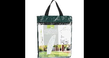 Parasolhoes - groen - polyester - 220 x 25 x 45 cm - waterdicht - parasolhoes met rits