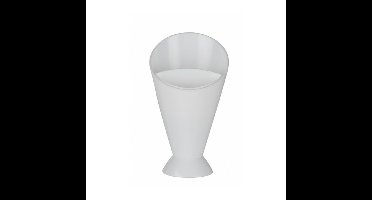 Patatzakhouder - kunststof - patat / friet serveren - 9 x 16,5 cm