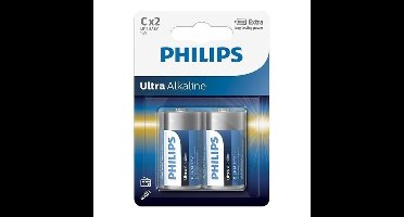 Phillips batterijen LR14 - Alkaline - 1,5 volt - set van 2x stuks