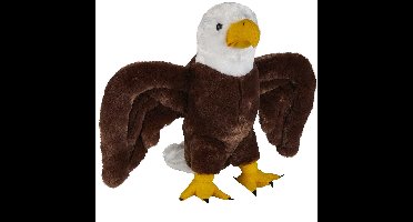 Pluche knuffel dieren Amerikaanse Zeearend roofvogel - 30 cm