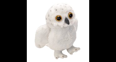 Pluche sneeuwuil knuffel 18 cm - uil knuffeldier