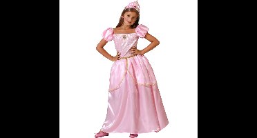 Prinsessen verkleed jurk - roze - luxe prinsessenjurk - voor kinderen