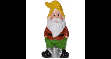 Pro Garden Tuinkabouter - met gieter - keramiek - 20 cm