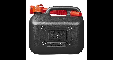 Pro Plus jerrycan - 5 liter - benzinetank - zwart - voor benzine/diesel - kunststof