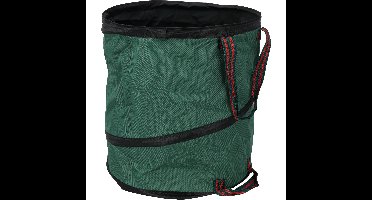Progarden pop-up tuinafvalzak - opvouwbaar - rond - groen - 85 liter - bladeren opruimen