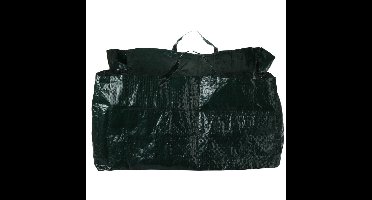 Progarden Tuinafvalzak - opvouwbaar - vierkant - groen - 150 liter - bladeren opruimen